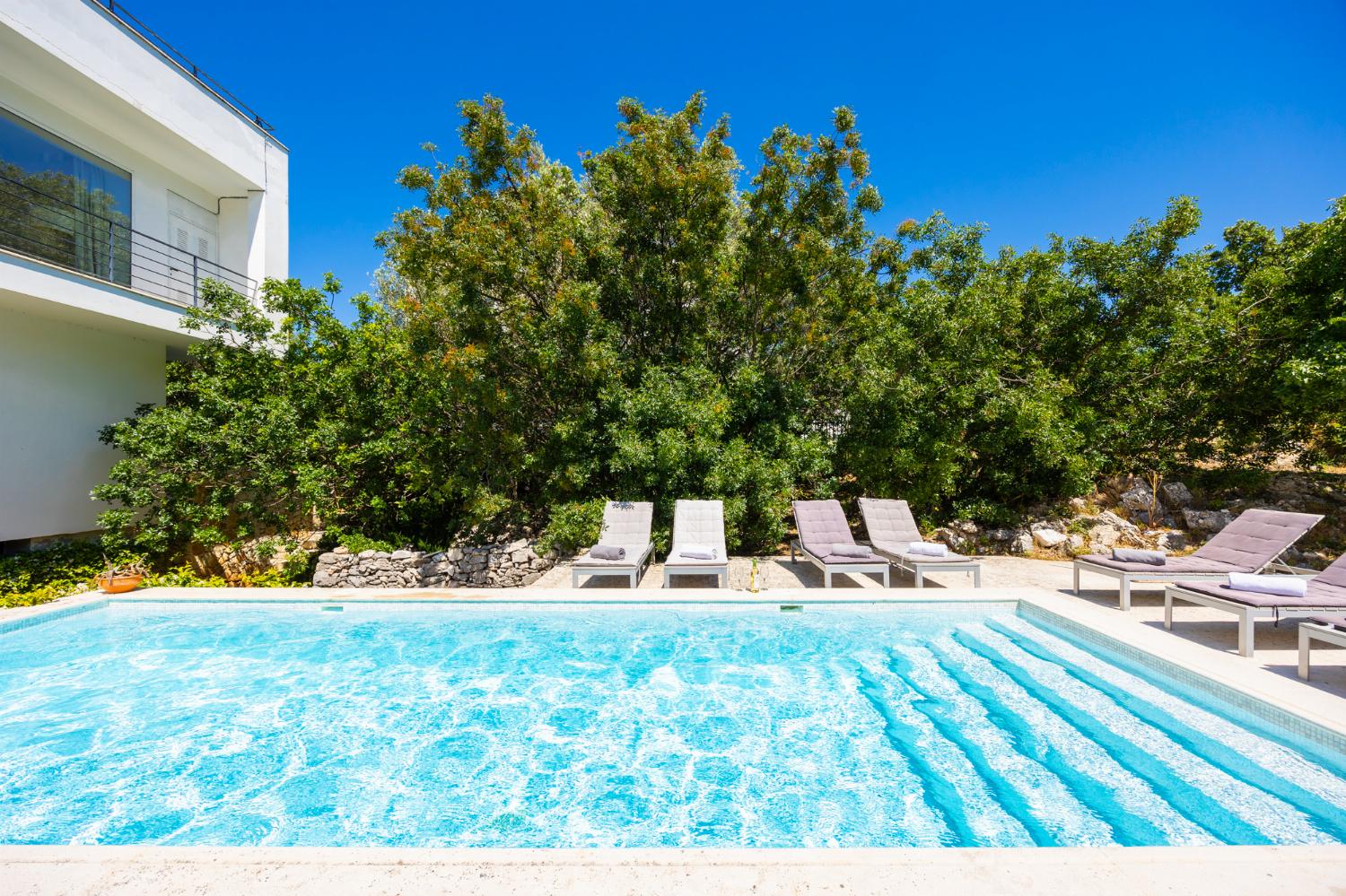 Private pool and terrace