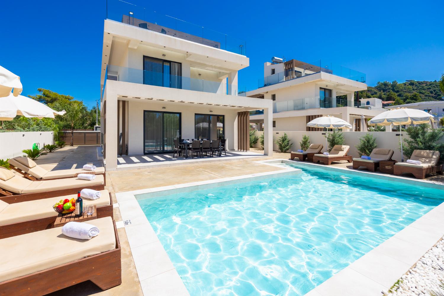 ,Beautiful villa with private pool and terrace