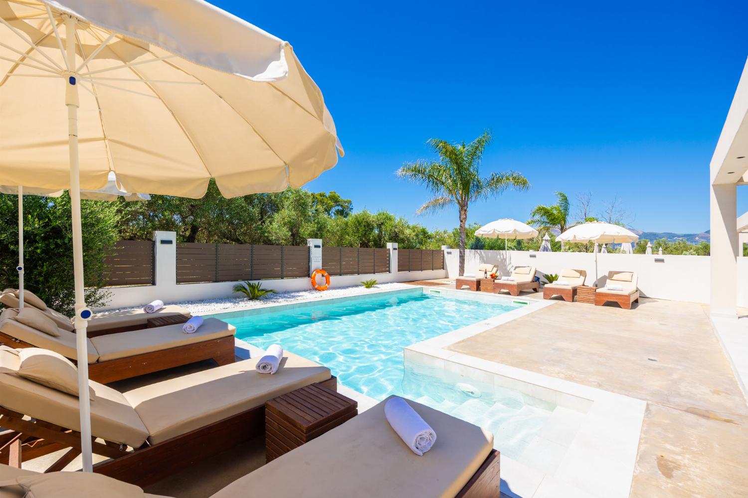 Private pool and terrace