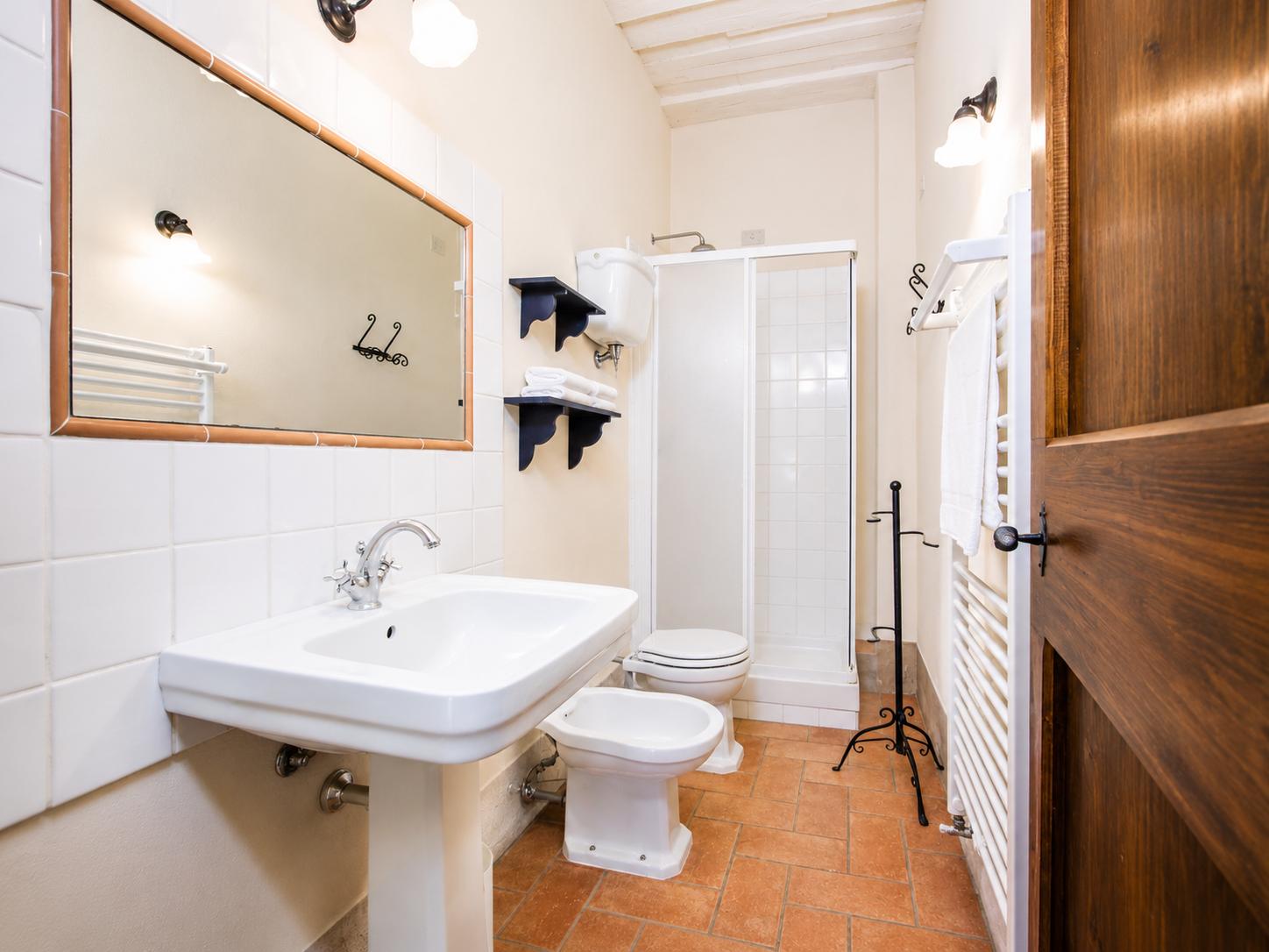 Family bathroom with shower