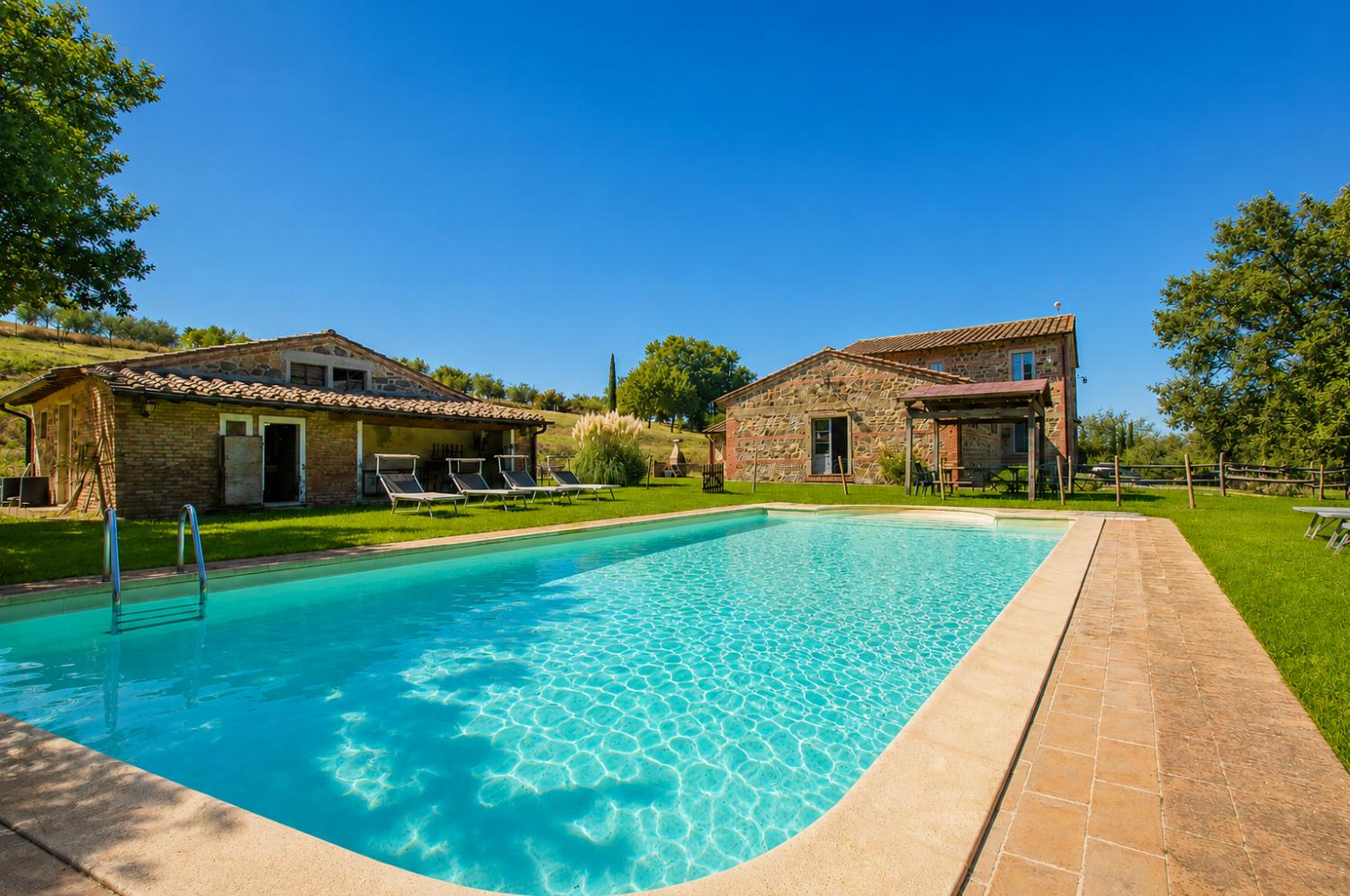 Private pool and terrace