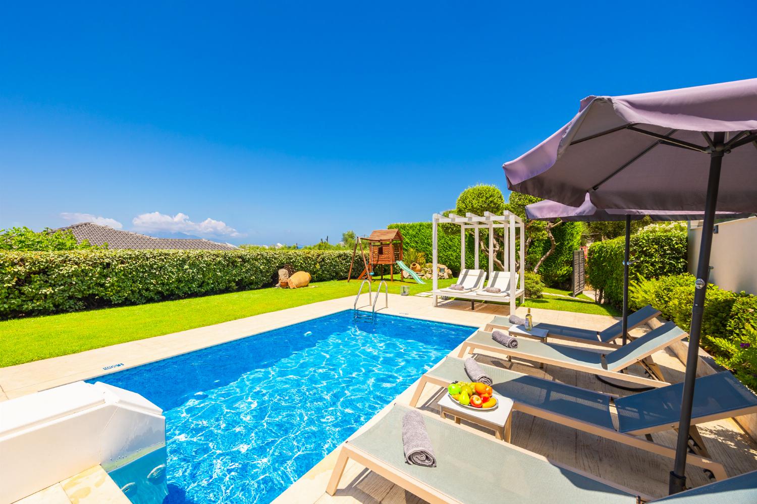 Private pool and terrace