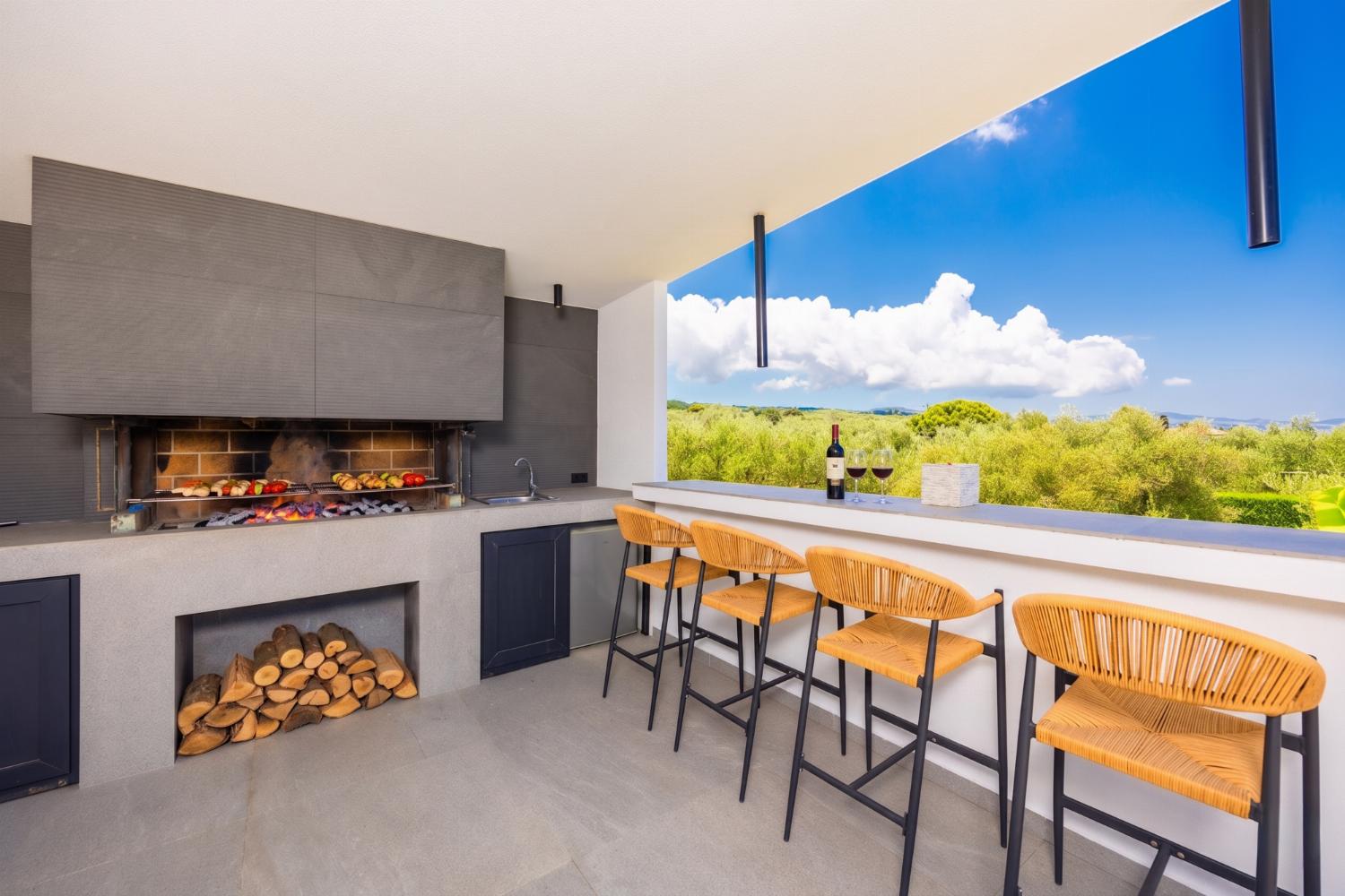 BBQ area
