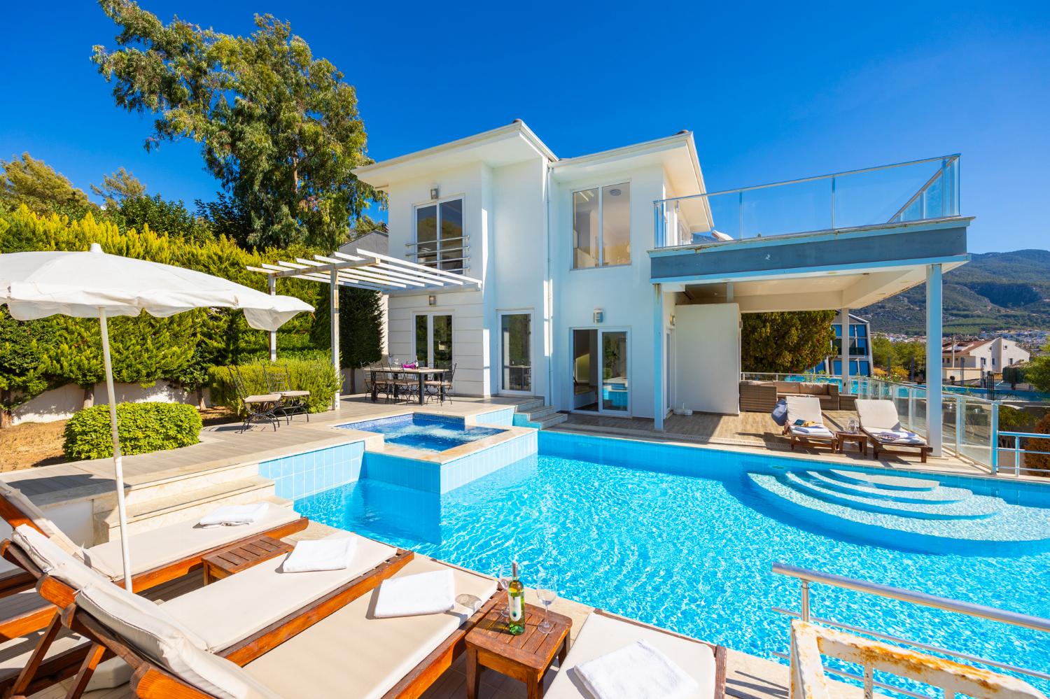 ,Beautiful villa with private pool and terrace