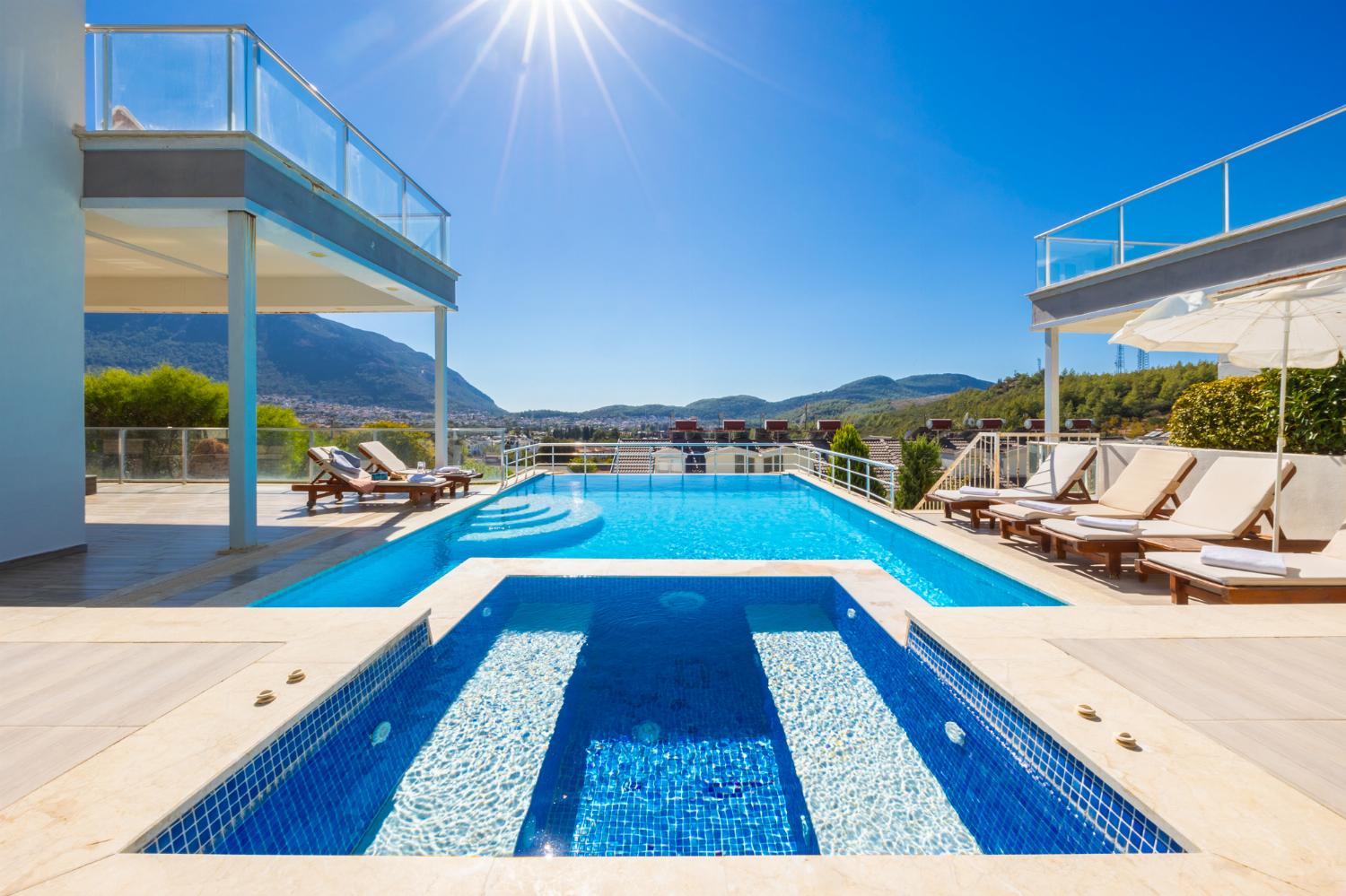 Private pool and terrace
