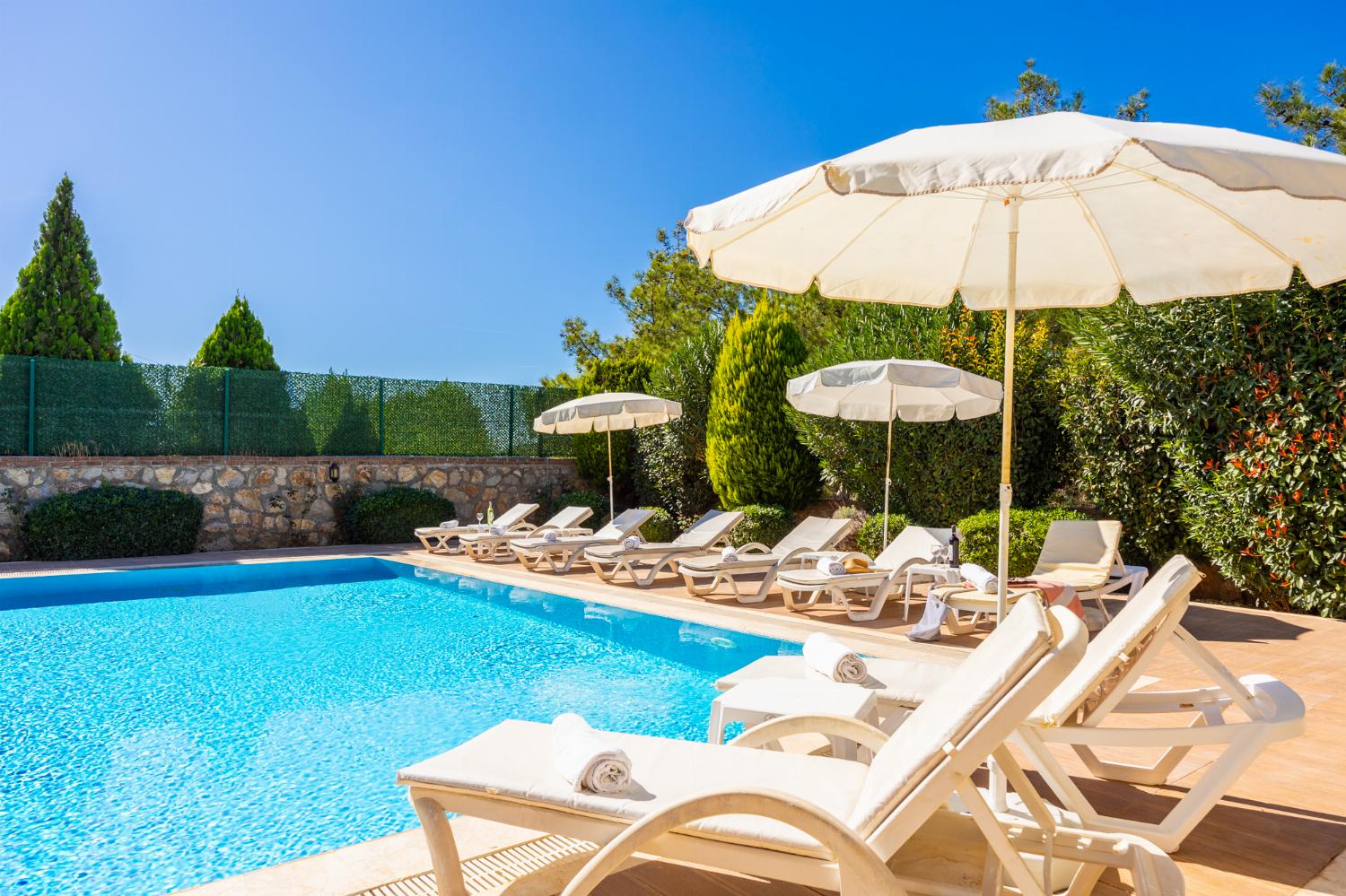 Private pool and terrace