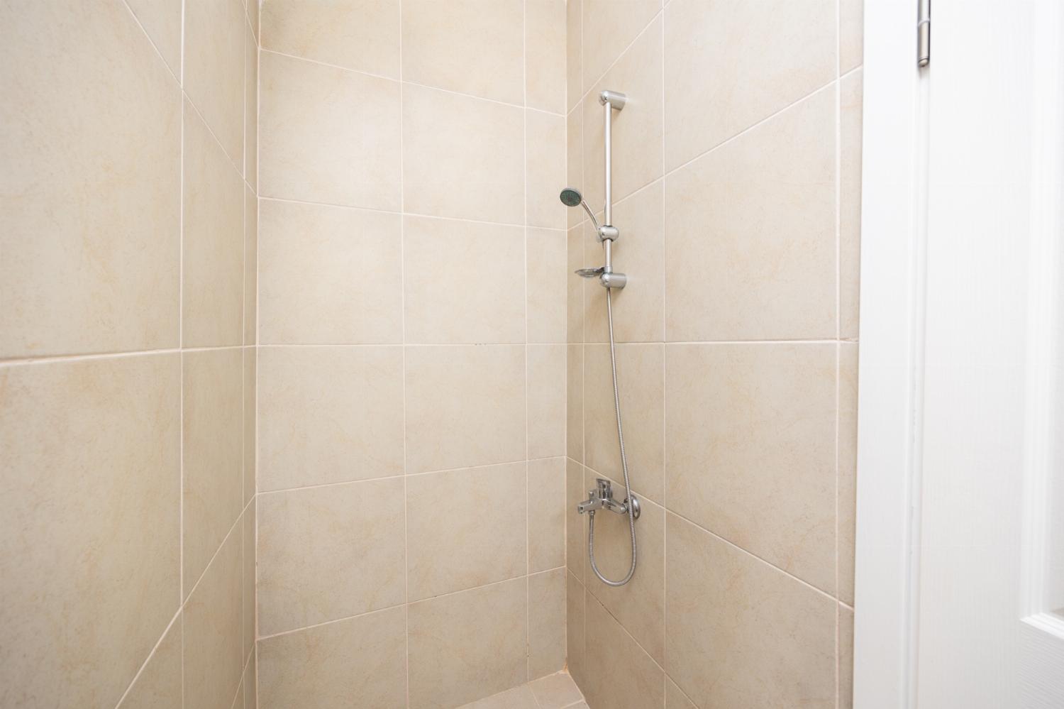 En suite bathroom with shower
