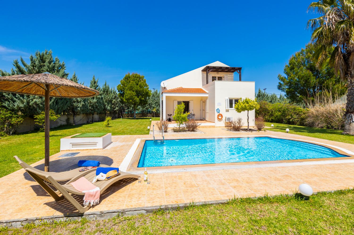 Beautiful villa with private pool and terrace