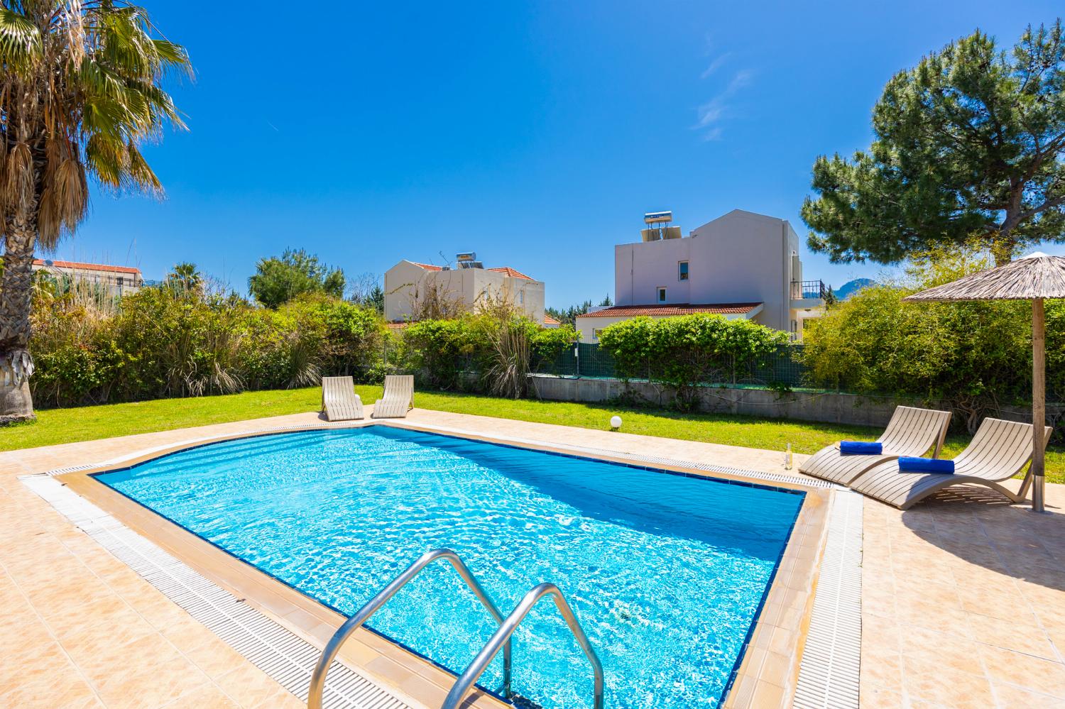 Private pool and terrace