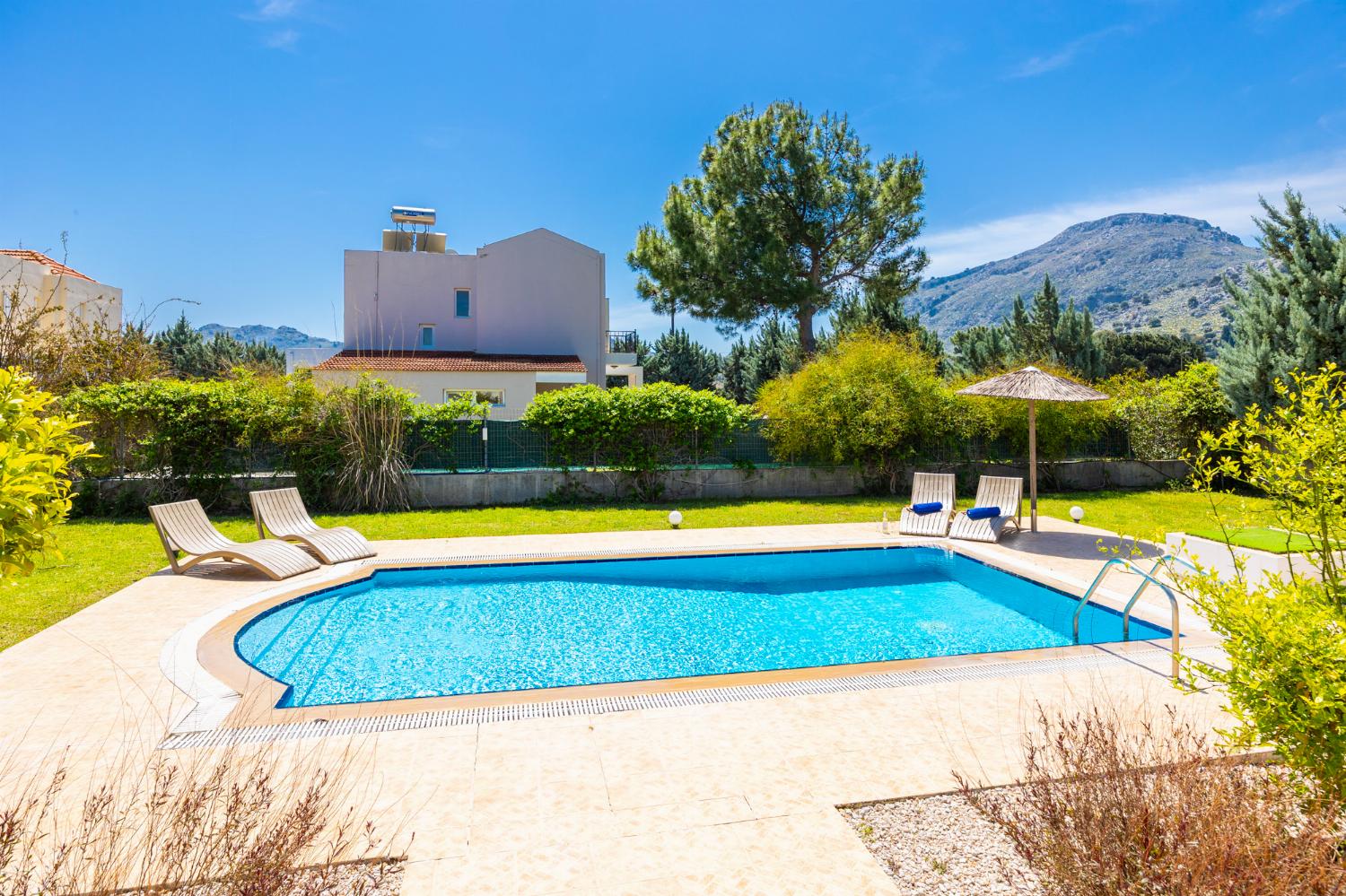 Private pool and terrace