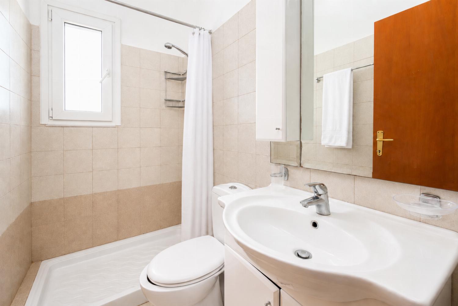 Family bathroom with shower