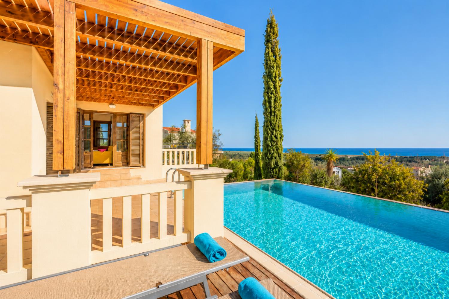 ,Beautiful villa with private pool and terrace