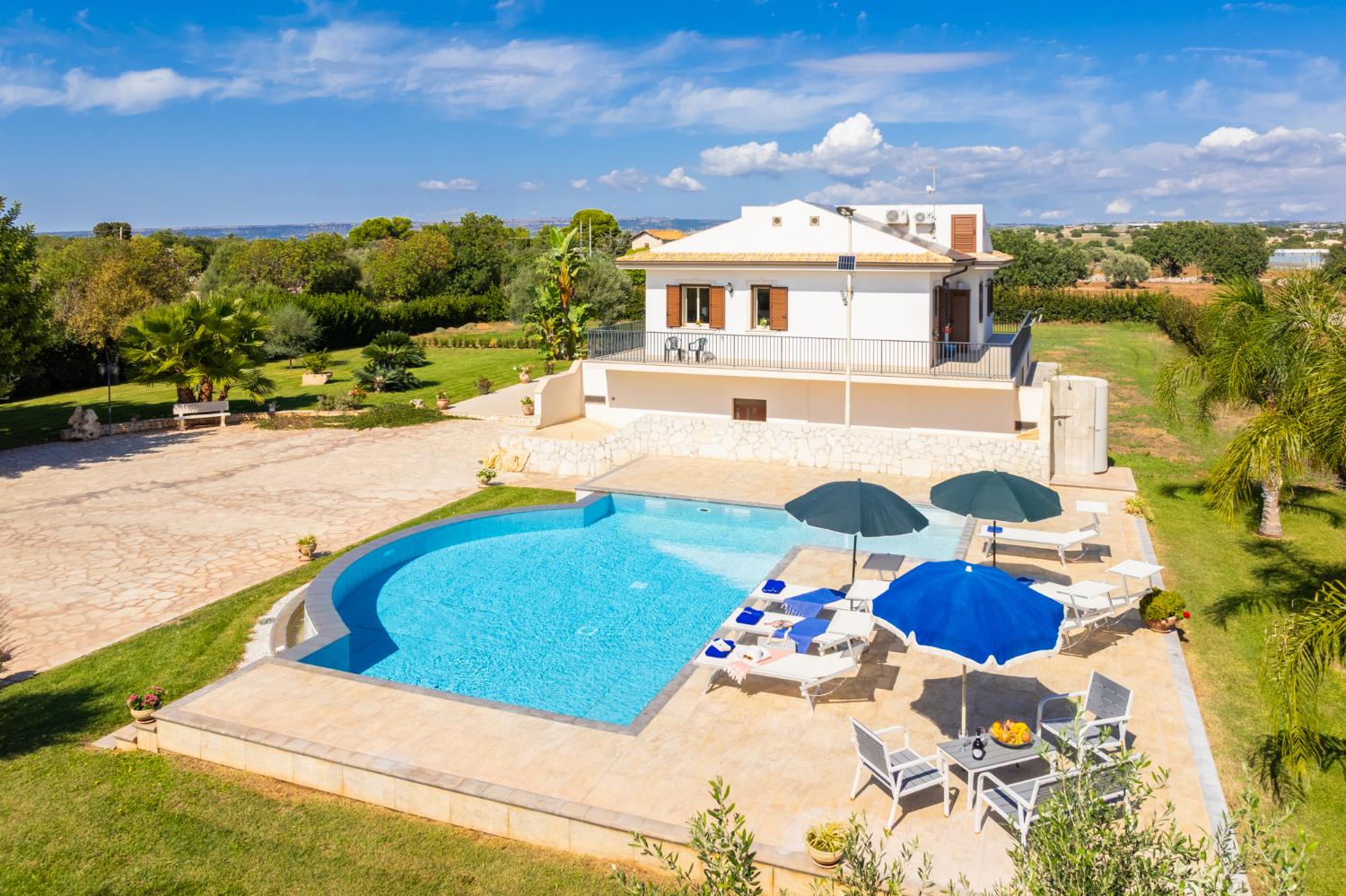 ,Beautiful villa with private pool and terrace