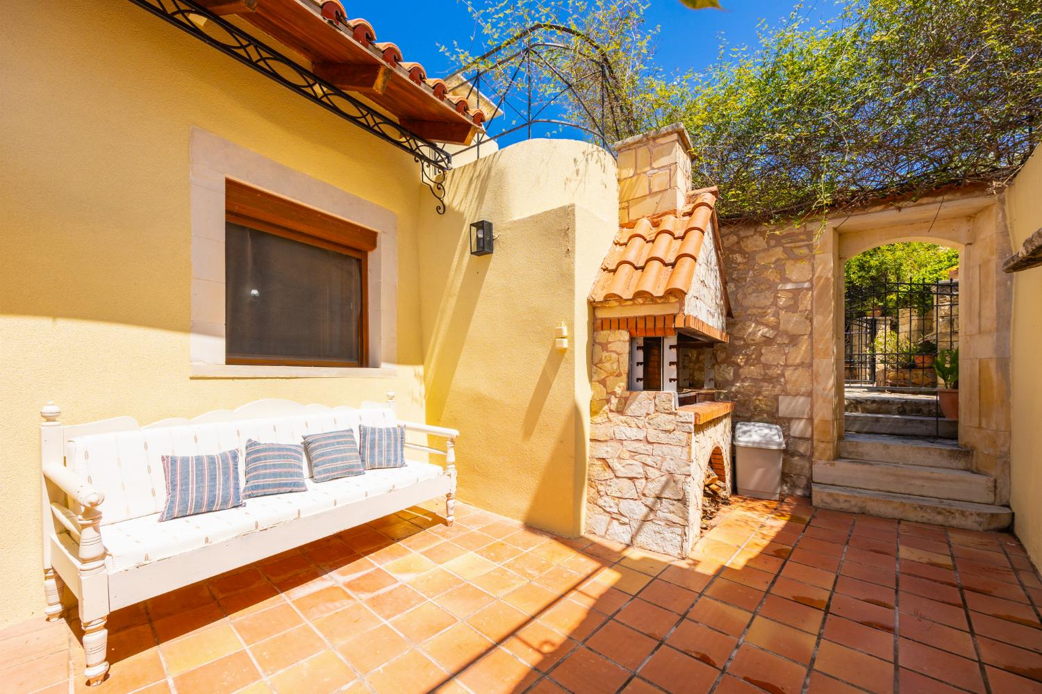 Terrace area with BBQ