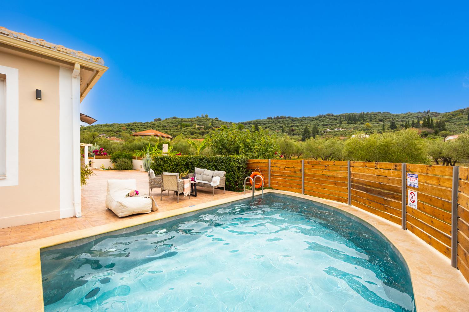 Beautiful villa with private pool and terrace