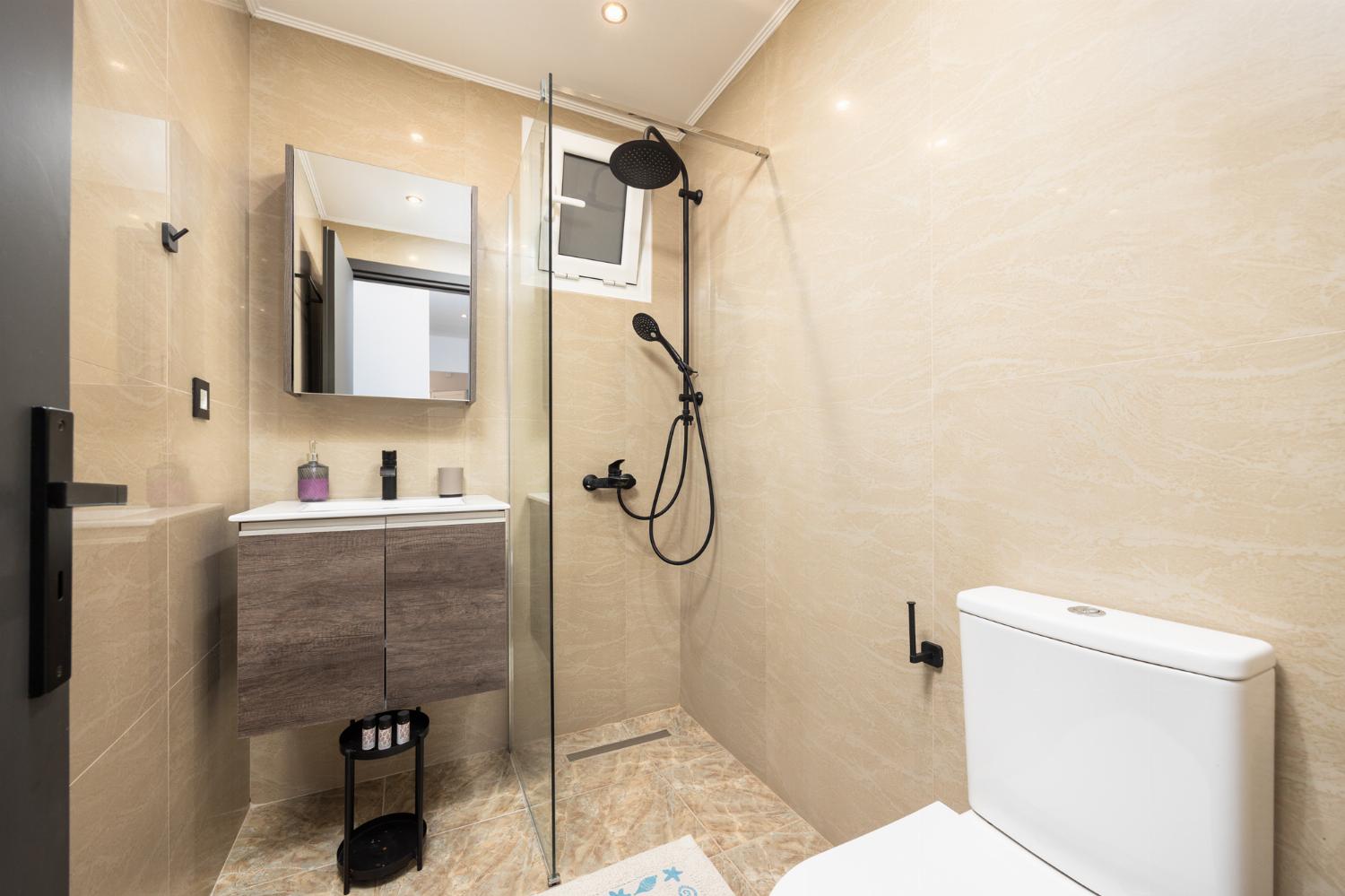 Family bathroom with shower