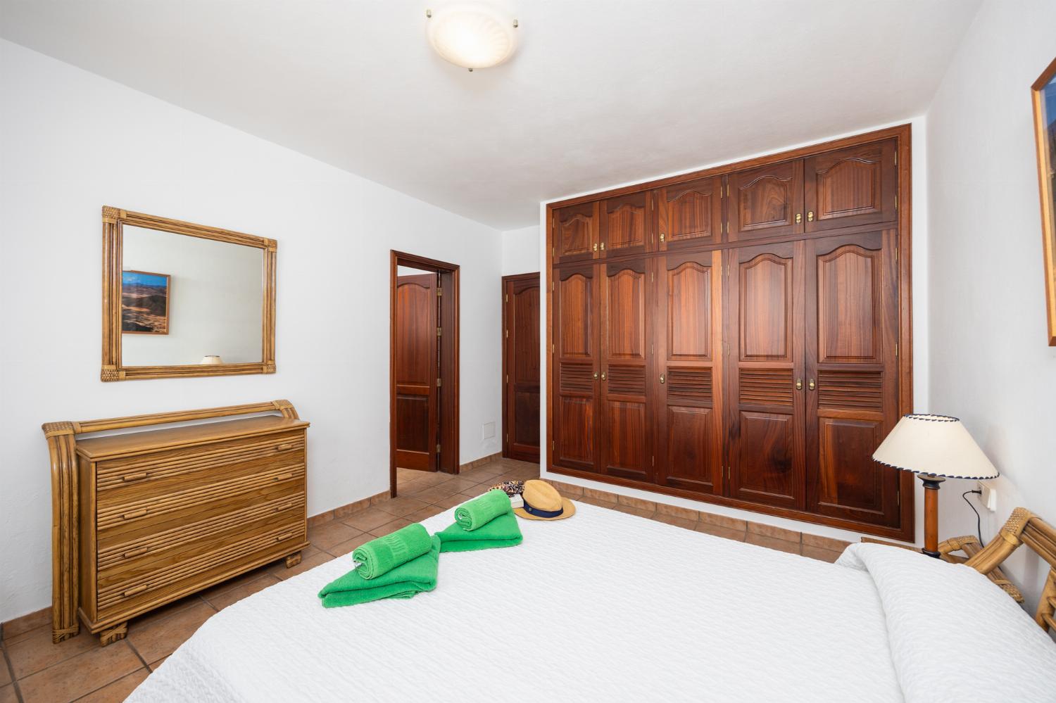 Double bedroom with ensuite bathroom and A/C
