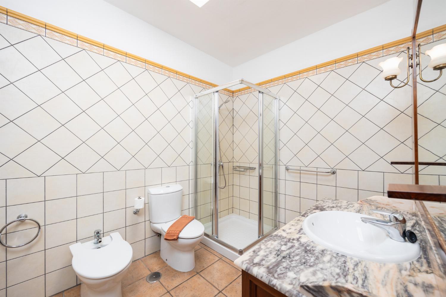 Family bathroom with shower
