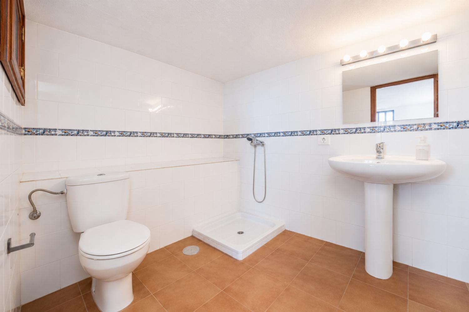 Family bathroom with shower
