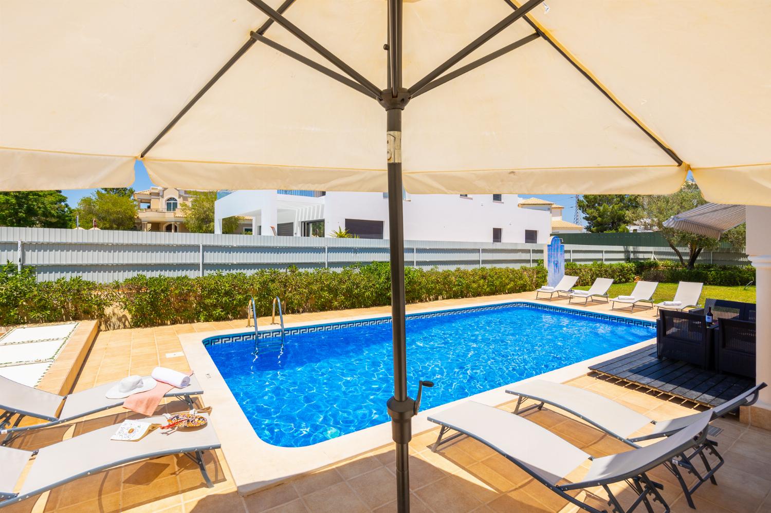 Private pool and terrace