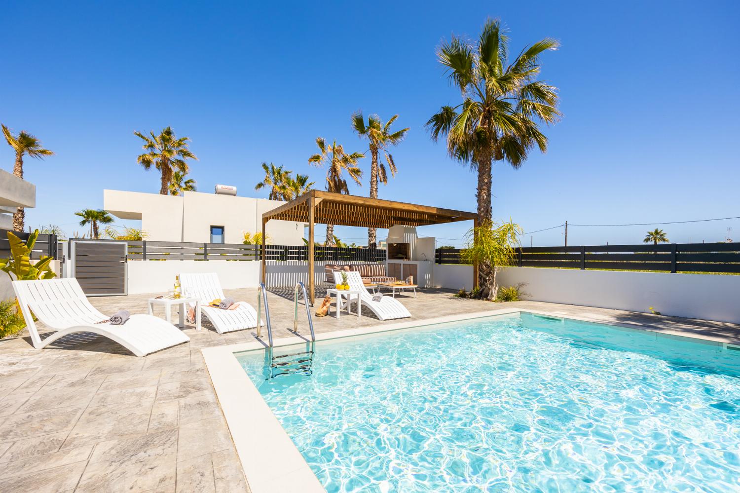 Private pool and terrace