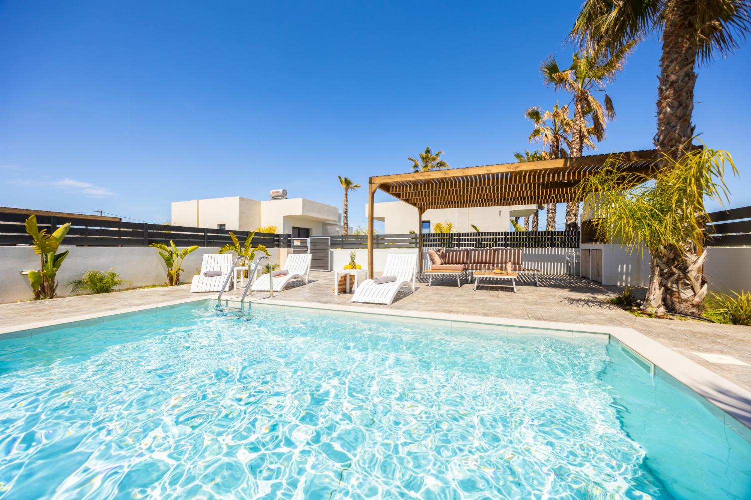 Private pool and terrace