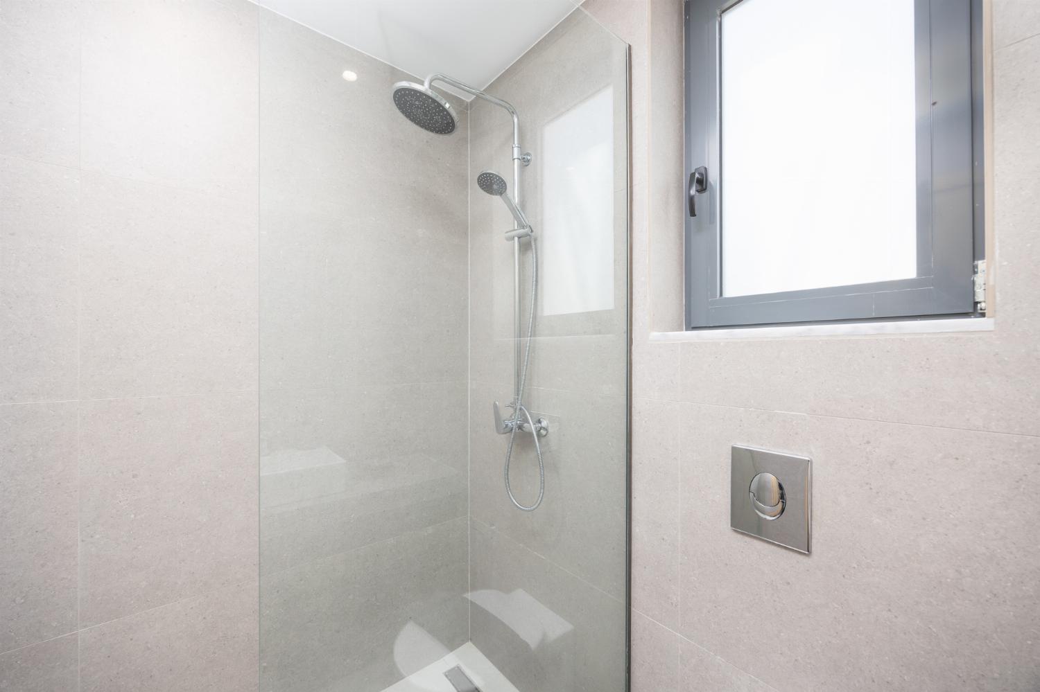 En suite bathroom with shower