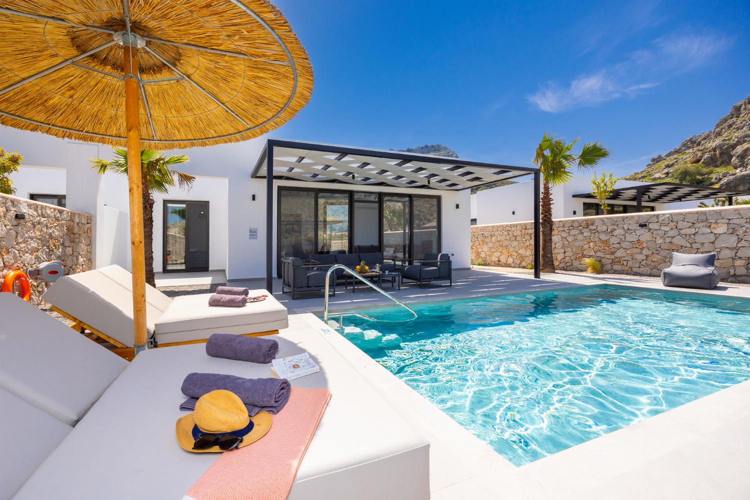 ,Beautiful villa with private pool and terrace
