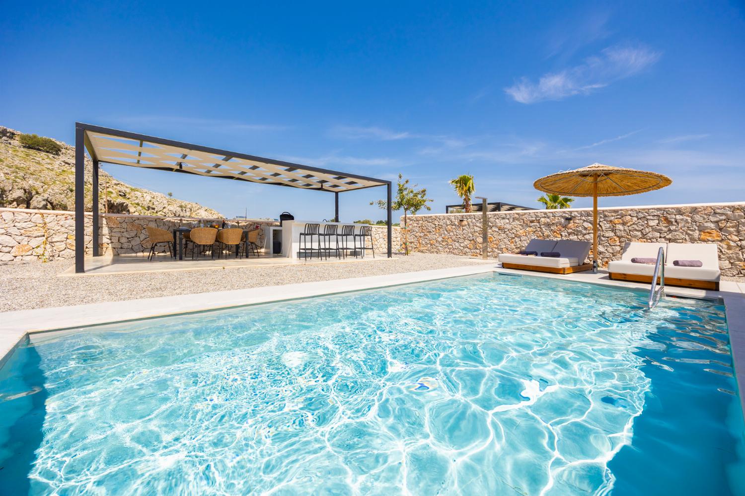 Private pool and terrace