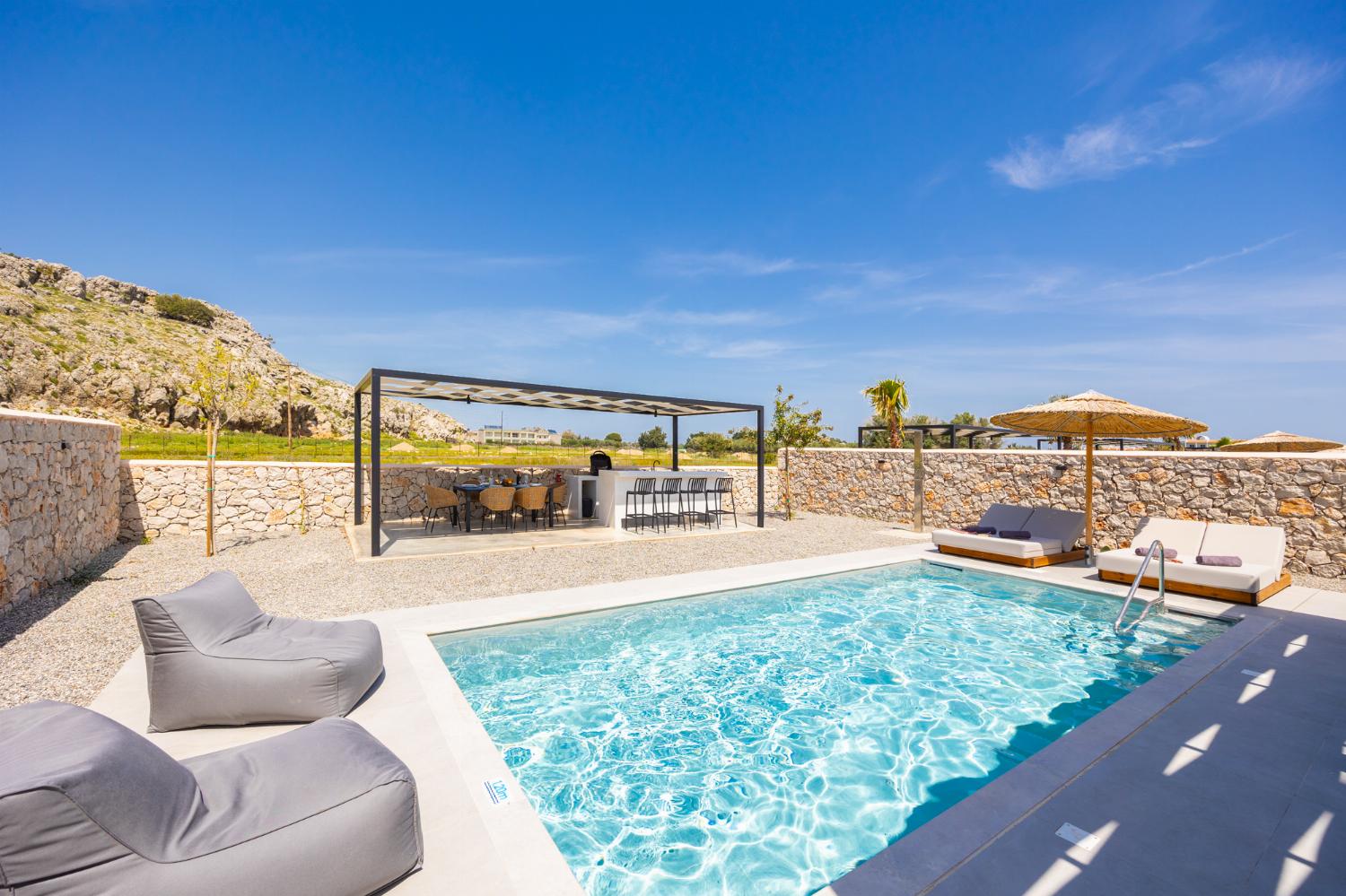 Private pool and terrace