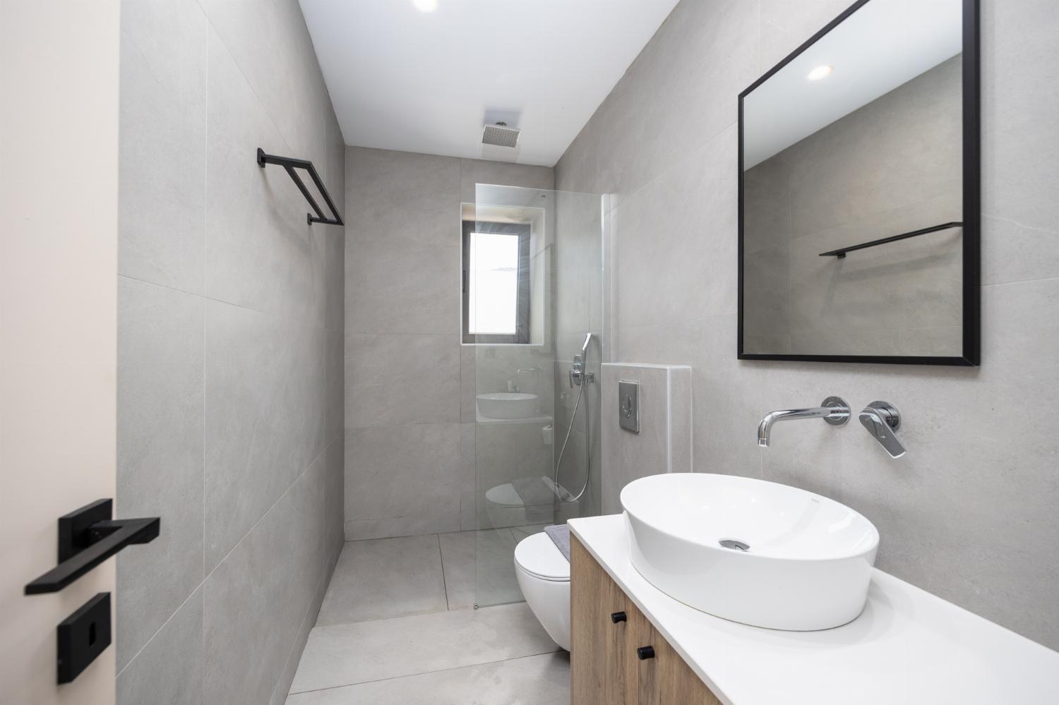 Family bathroom with shower