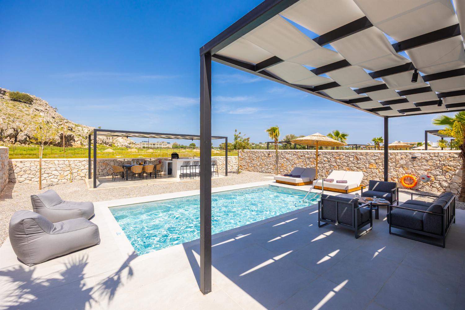 Private pool and terrace