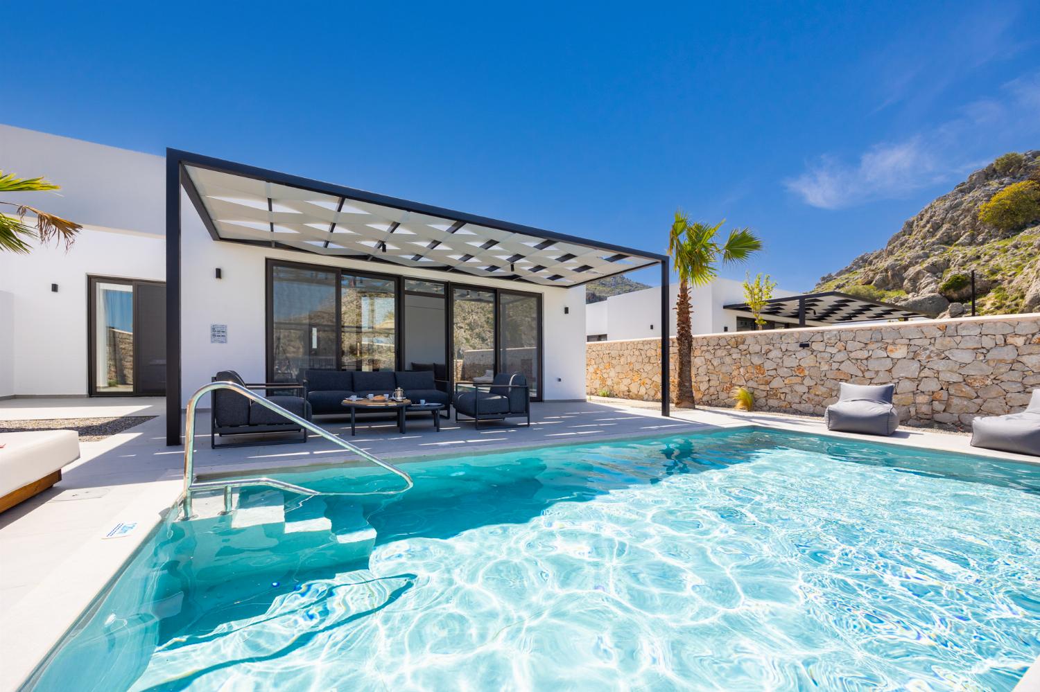 Private pool and terrace