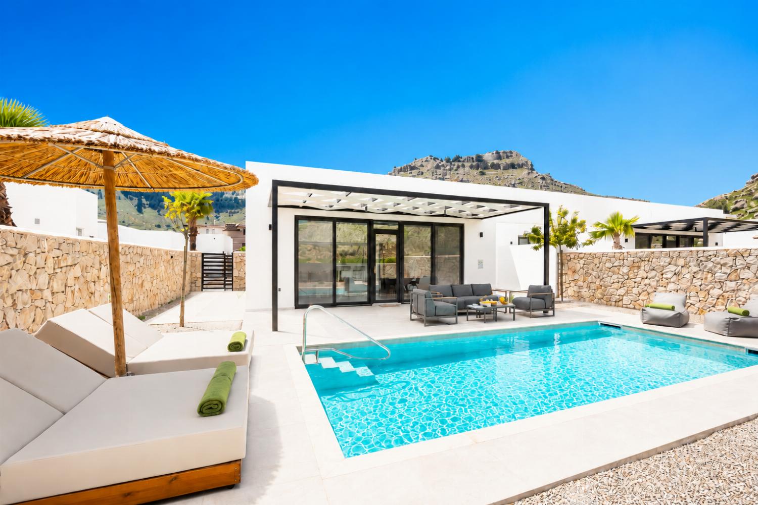 ,Beautiful villa with private pool and terrace