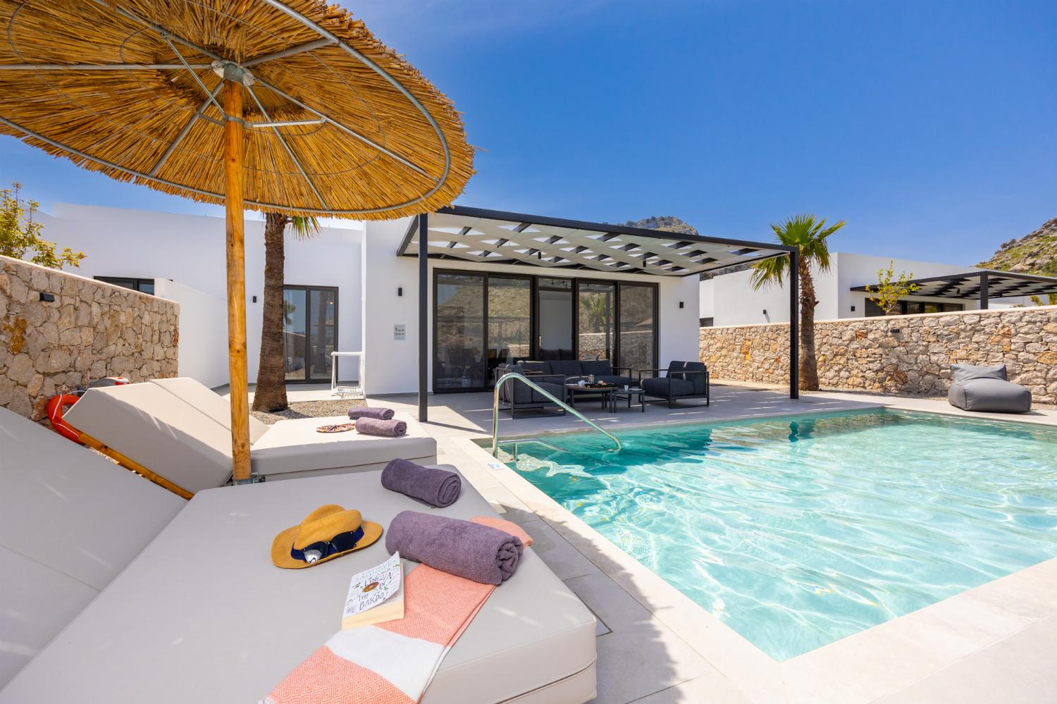 ,Beautiful villa with private pool and terrace