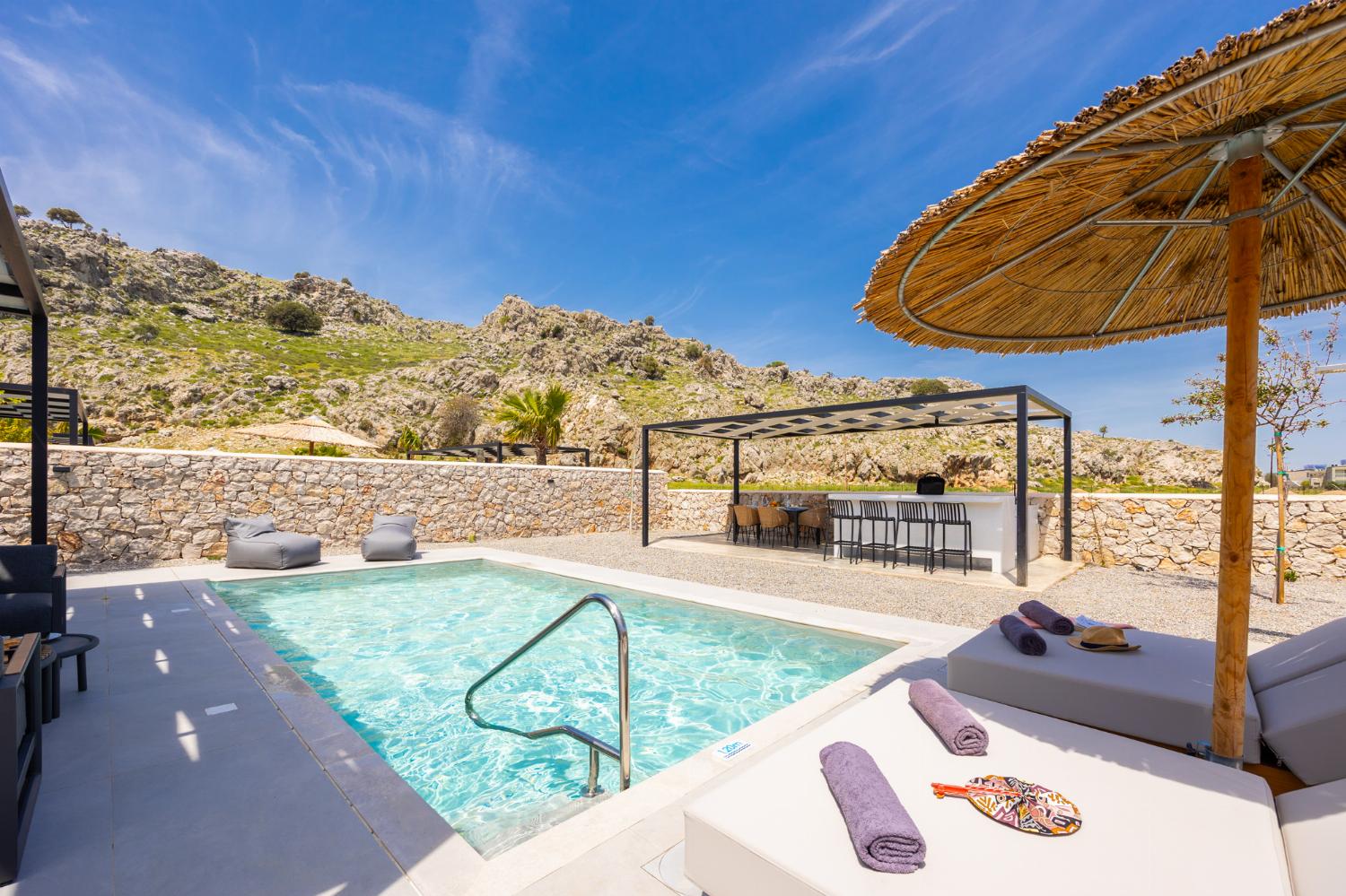 Private pool and terrace