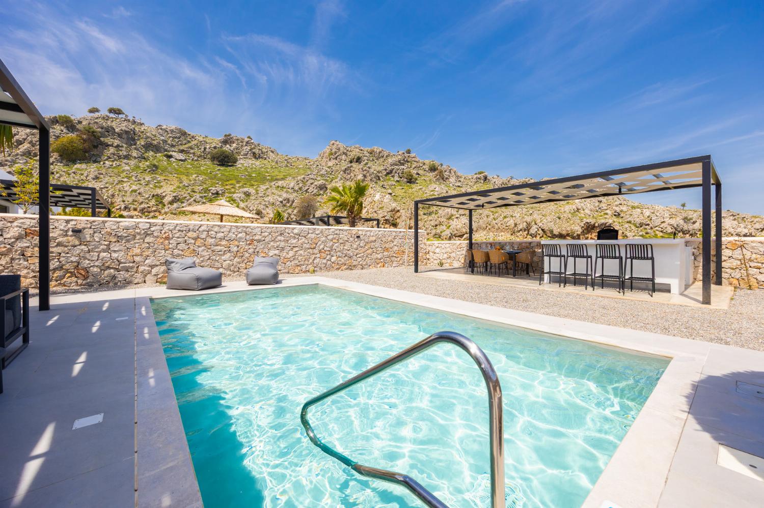 Private pool and terrace