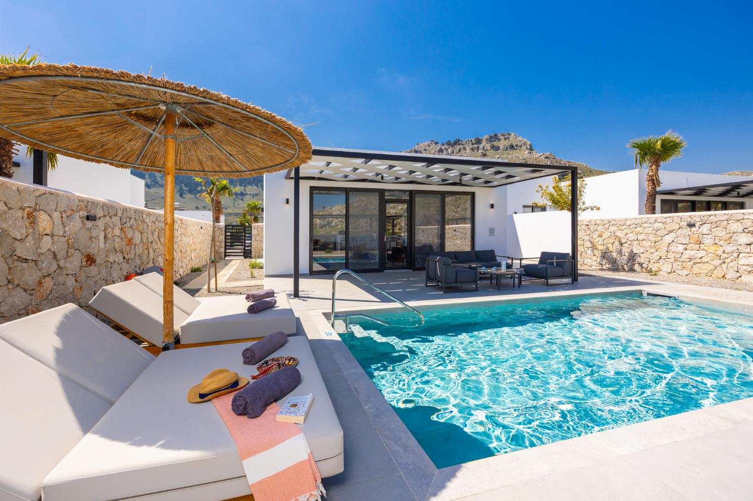 ,Beautiful villa with private pool and terrace