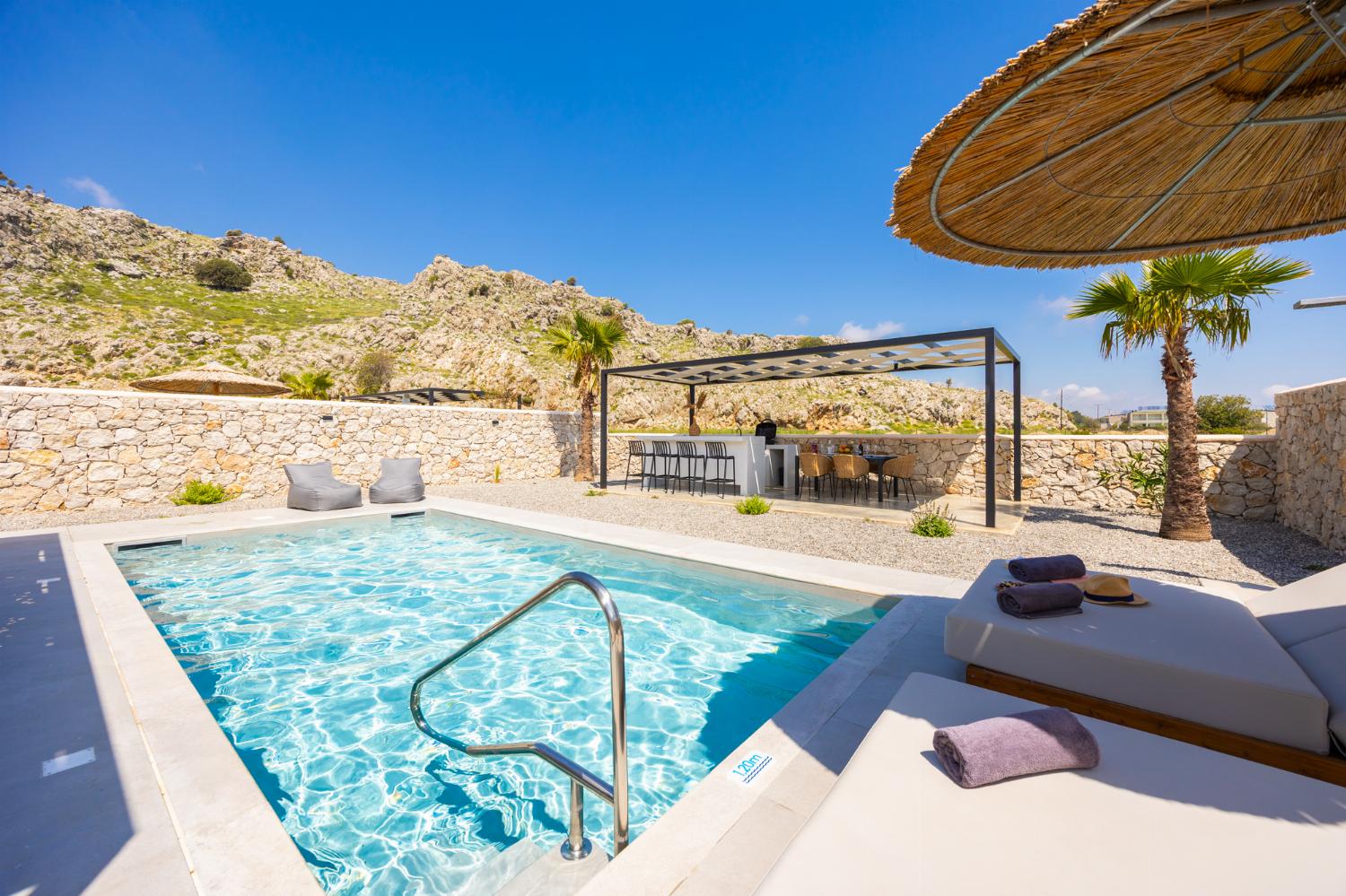 Private pool and terrace
