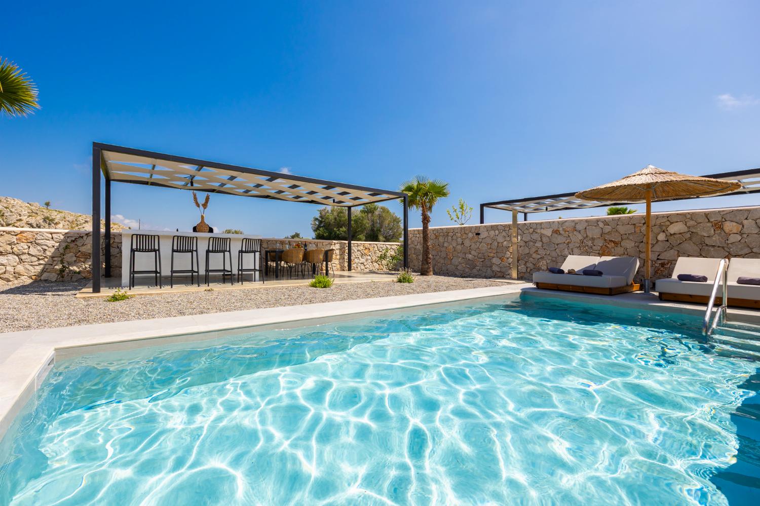 Private pool and terrace