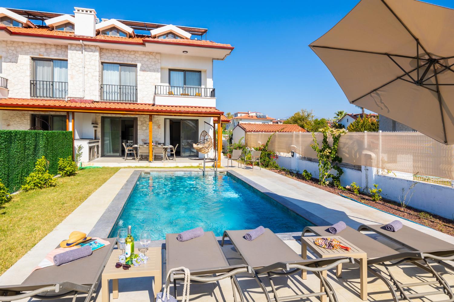 ,Beautiful villa with private pool and terrace