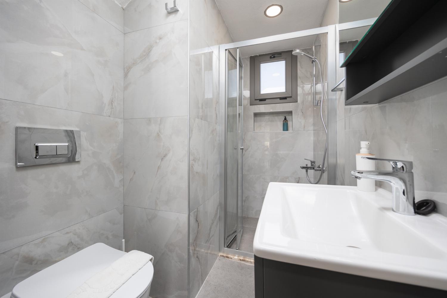 Family bathroom with shower