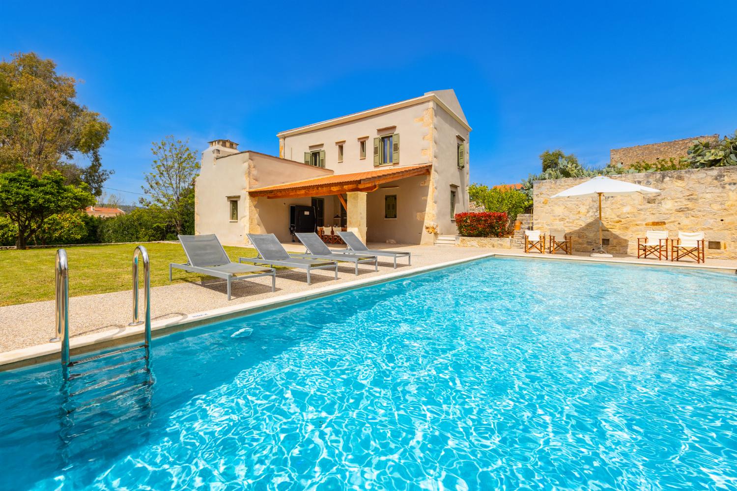 Beautiful villa with private pool, terrace, and garden
