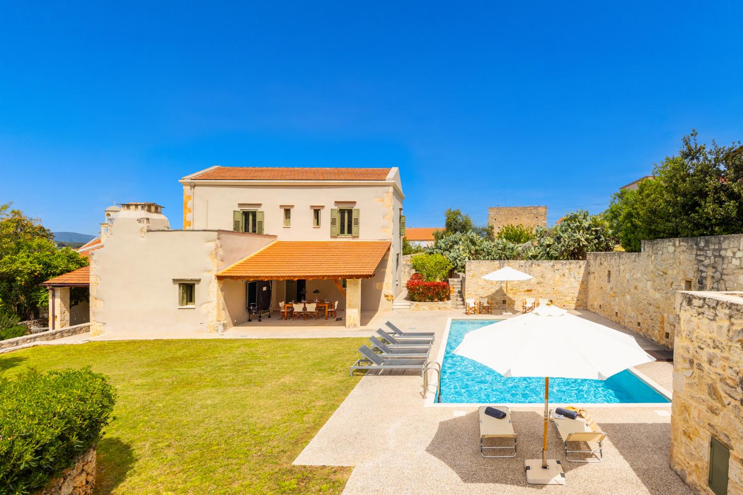 Beautiful villa with private pool, terrace, and garden