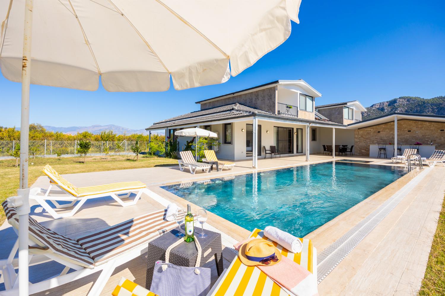 Beautiful villa with private pool, terrace, and garden