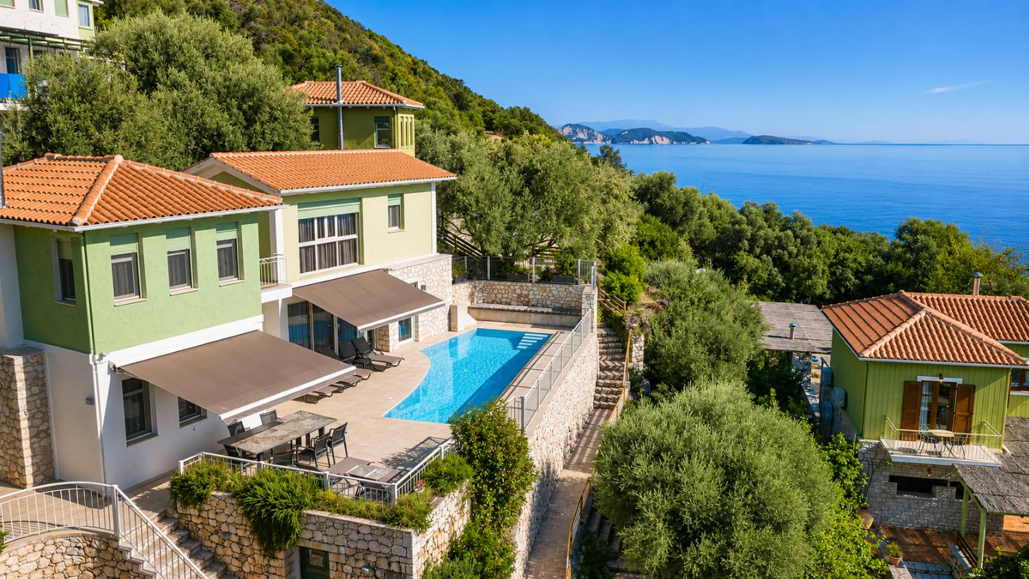 Beautiful villa with private pool and terrace