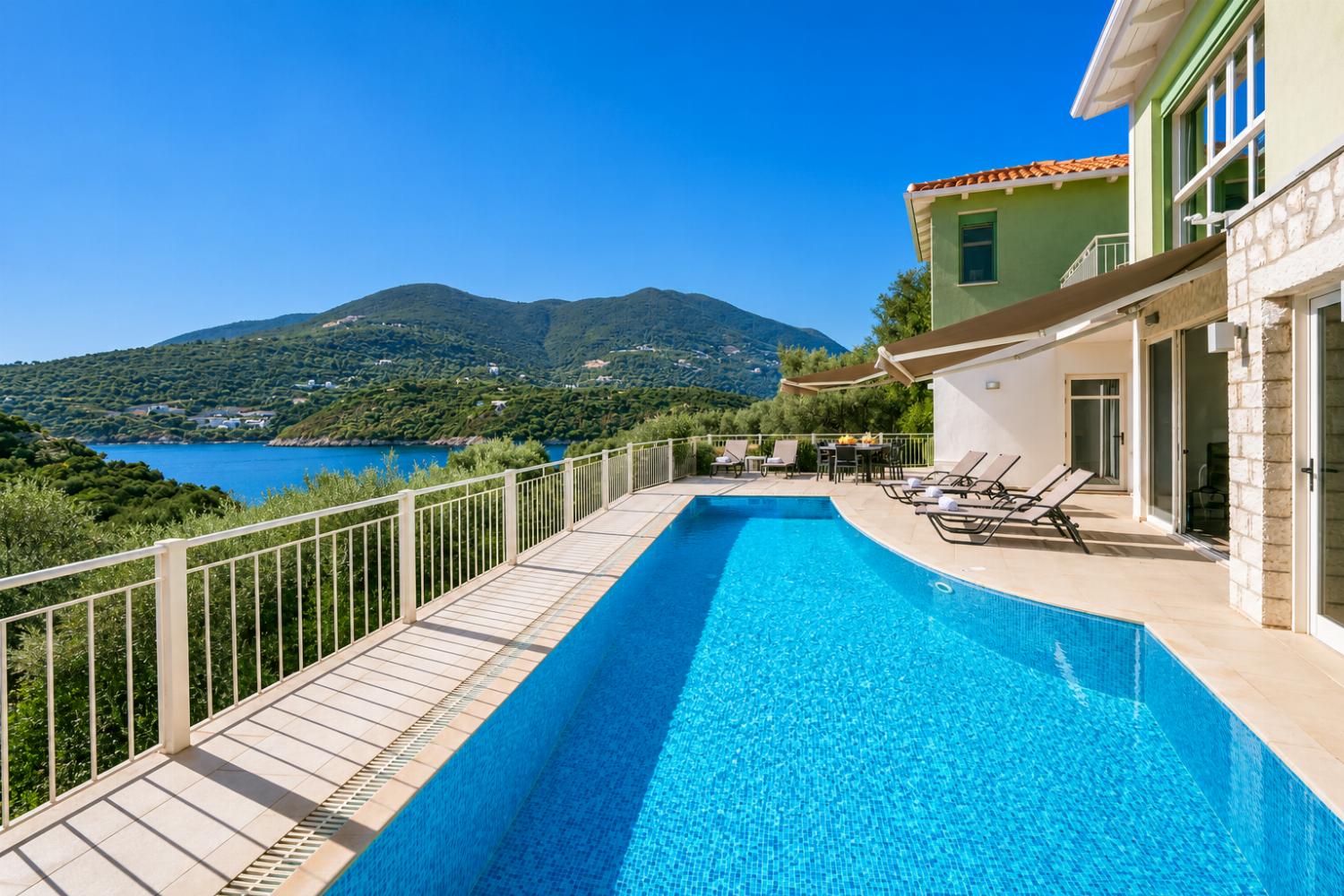 ,Private pool and terrace