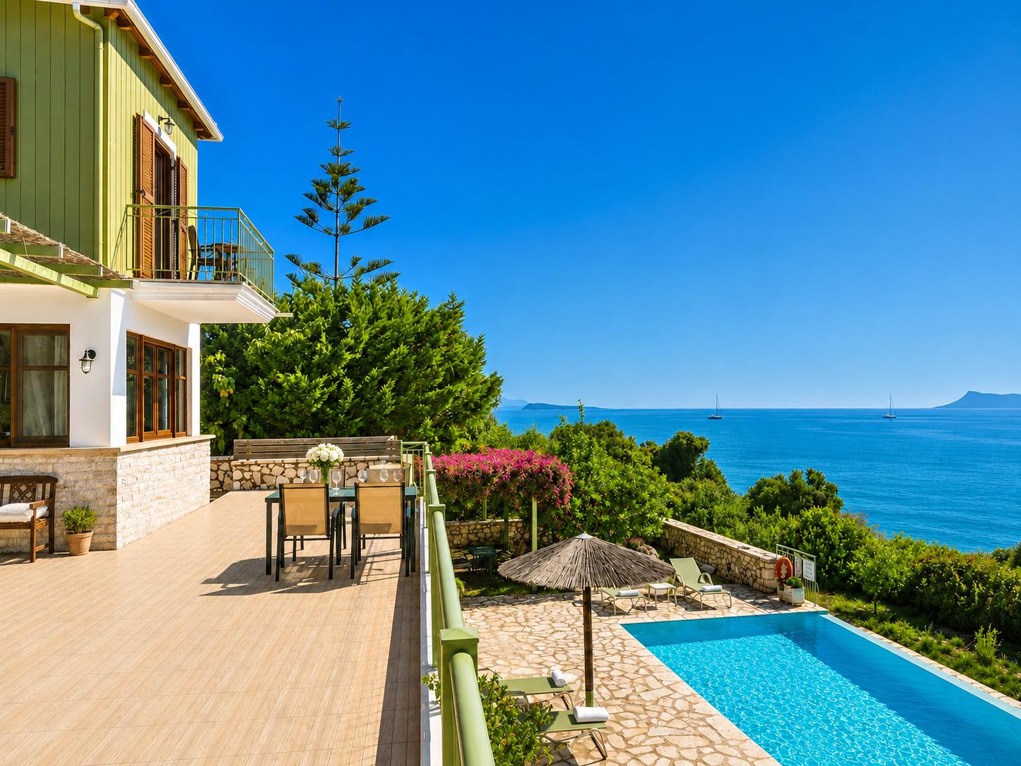 Beautiful villa with private pool and terrace