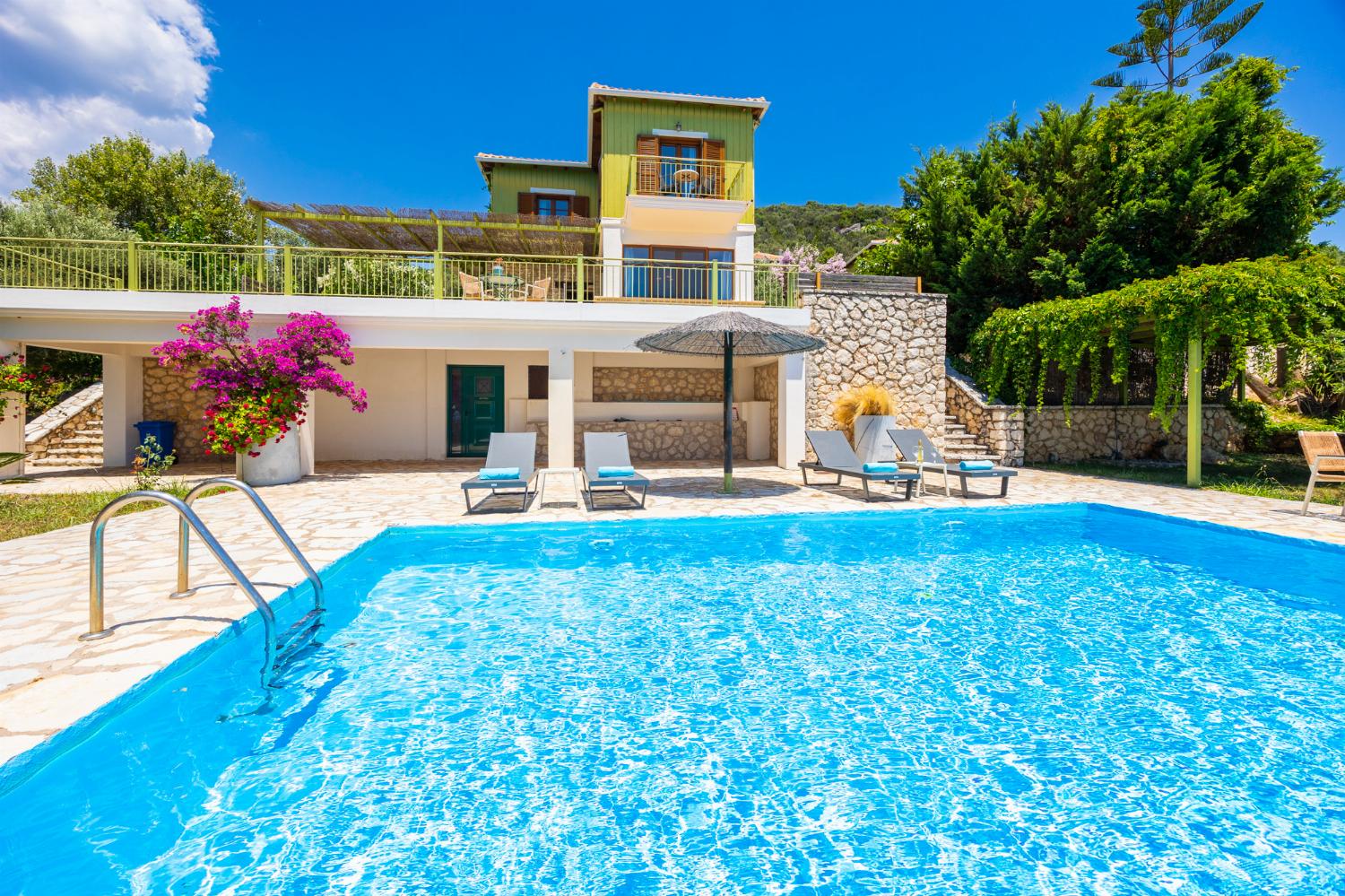 Beautiful villa with private pool and terrace with sea views