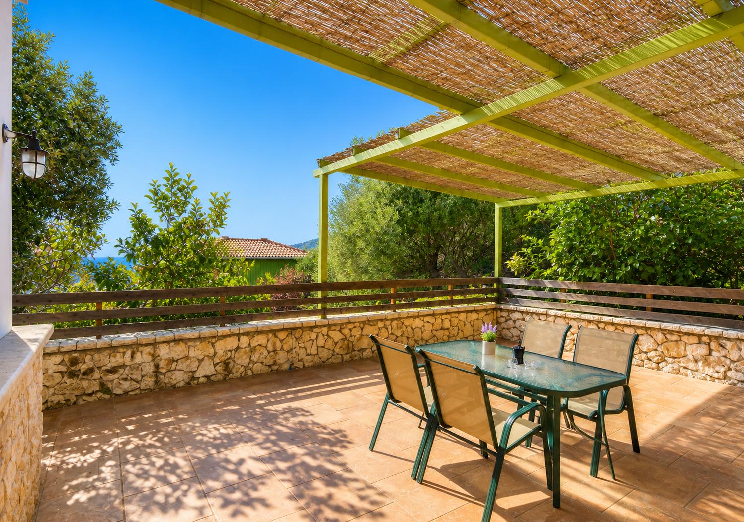 Villa Maistro, Lefkada – Terrace Sea View